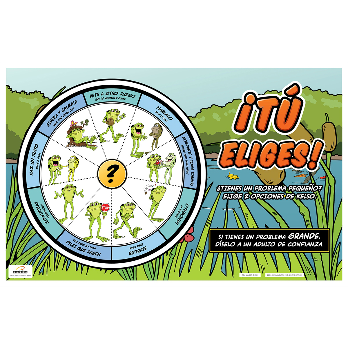 Kelso's Choice Wheel (Spanish) Banner for K-5 (Landscape Orientation ...