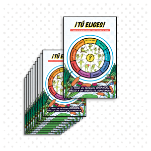 11"x17" Wheel Mini-Posters x10 for K-3, EN ESPAÑOL