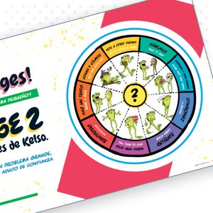 62"x40" Conflict Management, Wheel Banner for K-3, EN ESPAÑOL