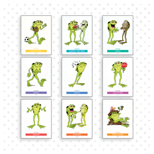 8.5"x11" 9-Choice Wall Art Set for K-5, EN ESPAÑOL