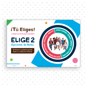 62"x40" Conflict Management, Wheel Banner for 4-5, EN ESPAÑOL