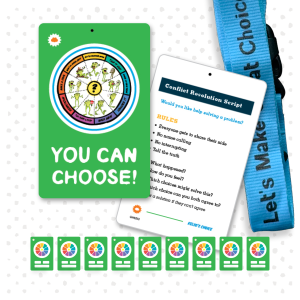 Conflict 9-Choice Wearable Wheel for K-3 (10 pack)