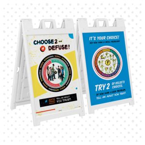 Kelso Wheel A-Frame Sign Insert Set for K-5