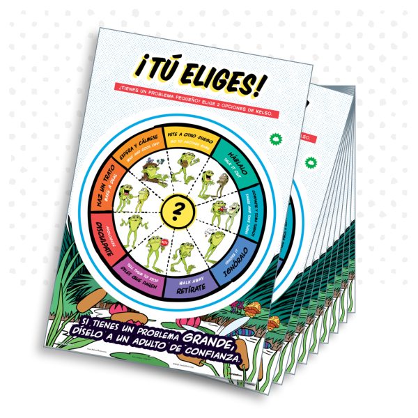24"x36" Wheel Posters x10 for K-3, EN ESPAÑOL