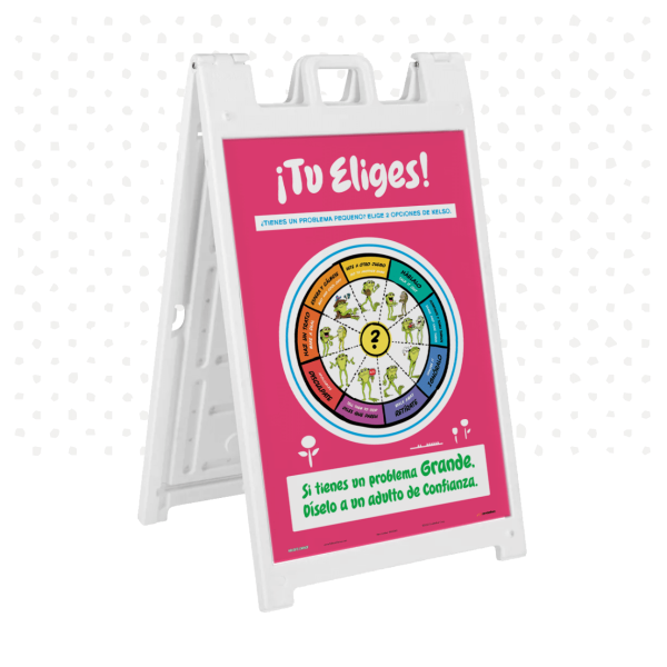 Kelso Wheel A-Frame Sign Insert Set for K-5, EN ESPAÑOL - Image 2