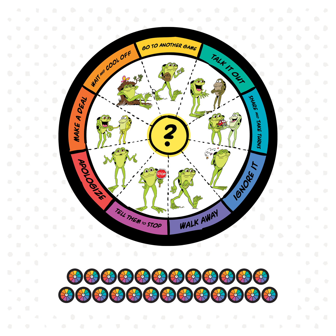5" Kelso's Choice Wheel Magnet x25